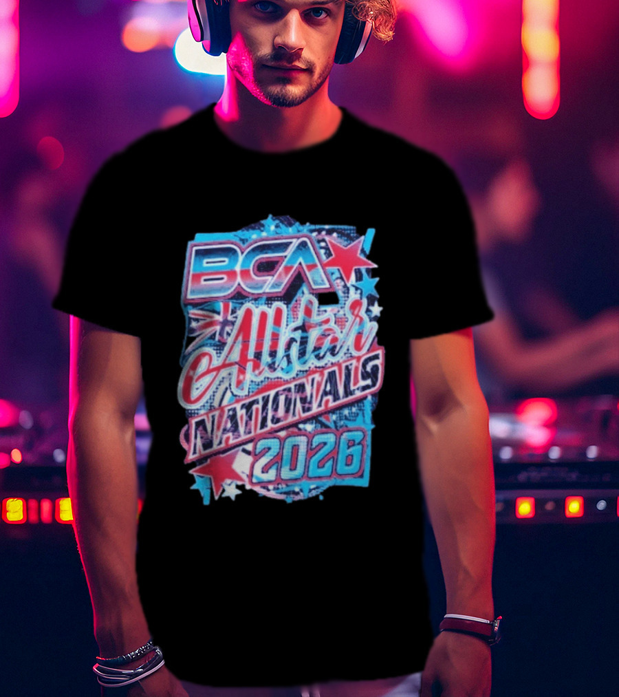 BCA Allstar Nationals 2026 Union Jack Stars T-Shirt