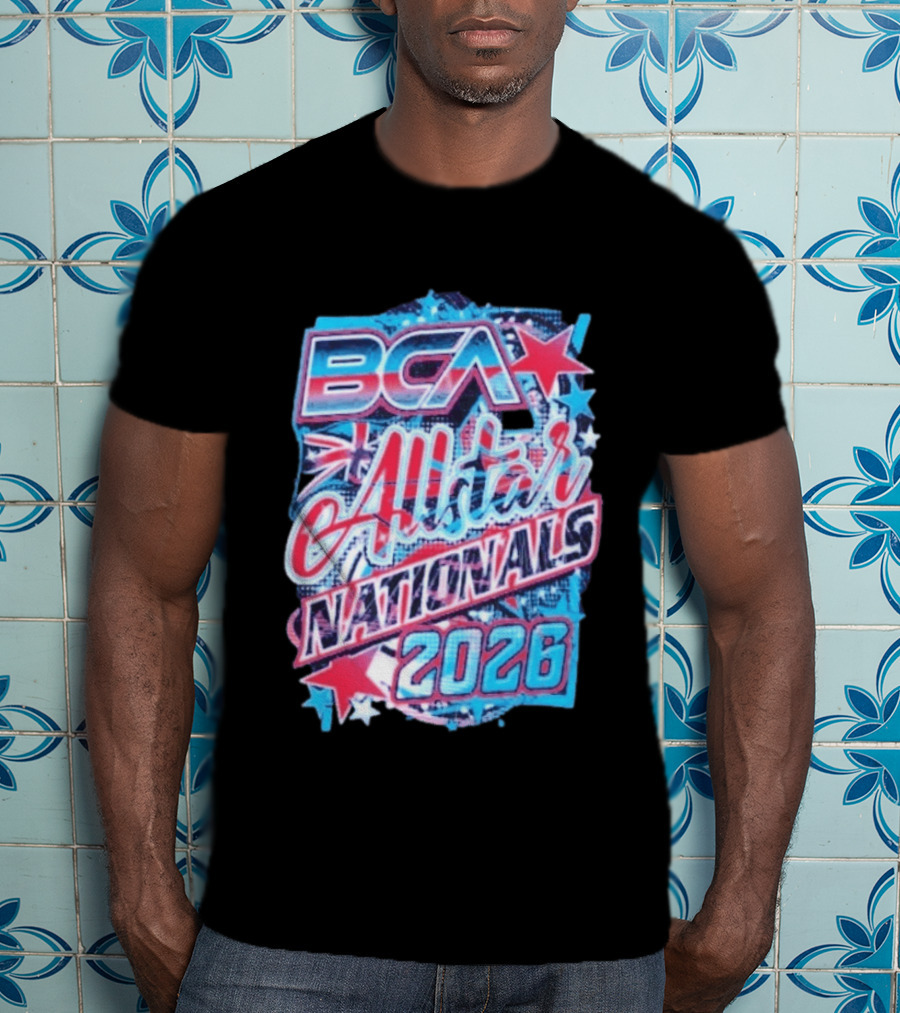 BCA Allstar Nationals 2026 Union Jack Stars T-Shirt