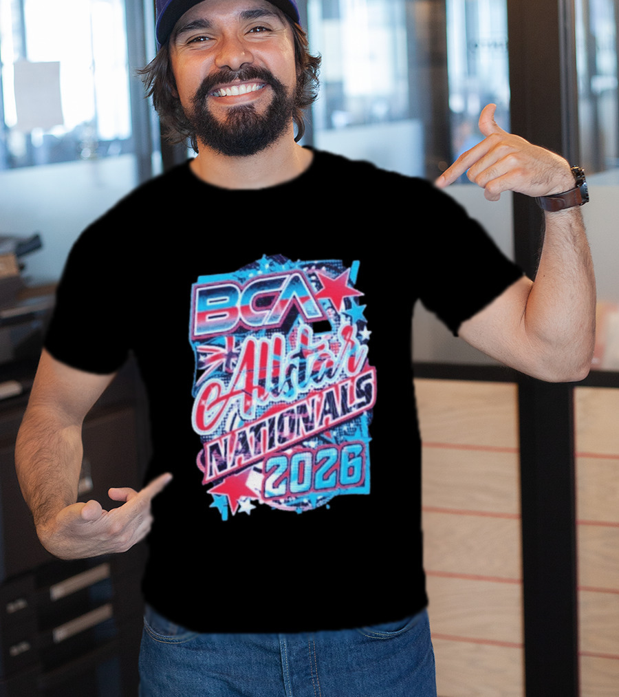 BCA Allstar Nationals 2026 Union Jack Stars T-Shirt