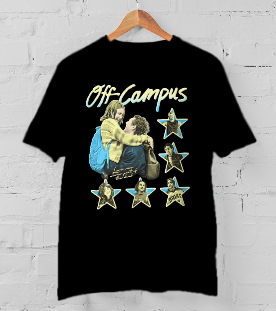 Off Campus Elle Kennedy Love Was Never Part Of The Deal Romance Book Characters T-Shirt