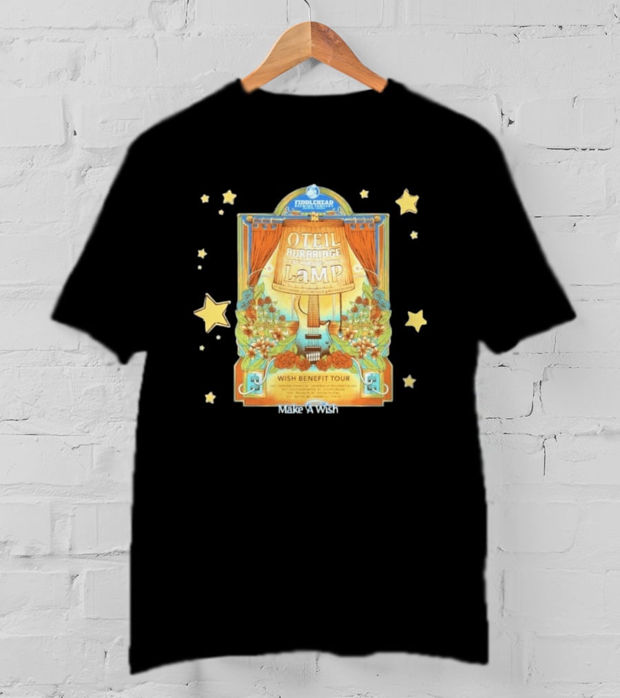 Oteil Burbridge LaMP Wish Benefit Tour Make A Wish Foundation Fiddlehead Brewing Company T-Shirt