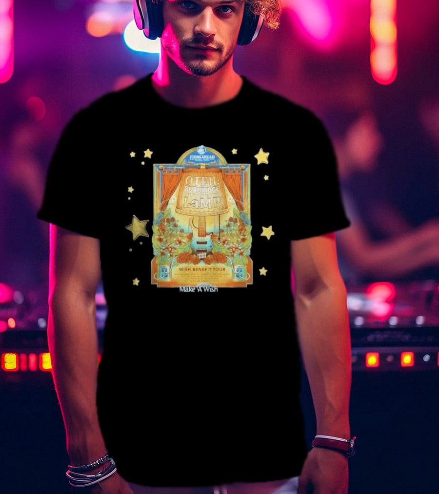 Oteil Burbridge LaMP Wish Benefit Tour Make A Wish Foundation Fiddlehead Brewing Company T-Shirt