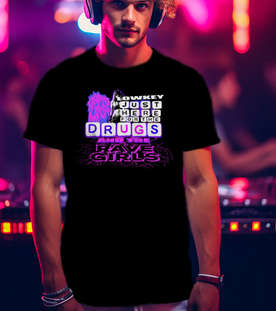 Lowkey Firehouse 666 Drugs Anti Life Rave Girls T-Shirt