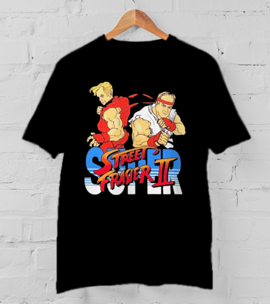 Supper Street Frasier II Retro Fighter T-Shirt