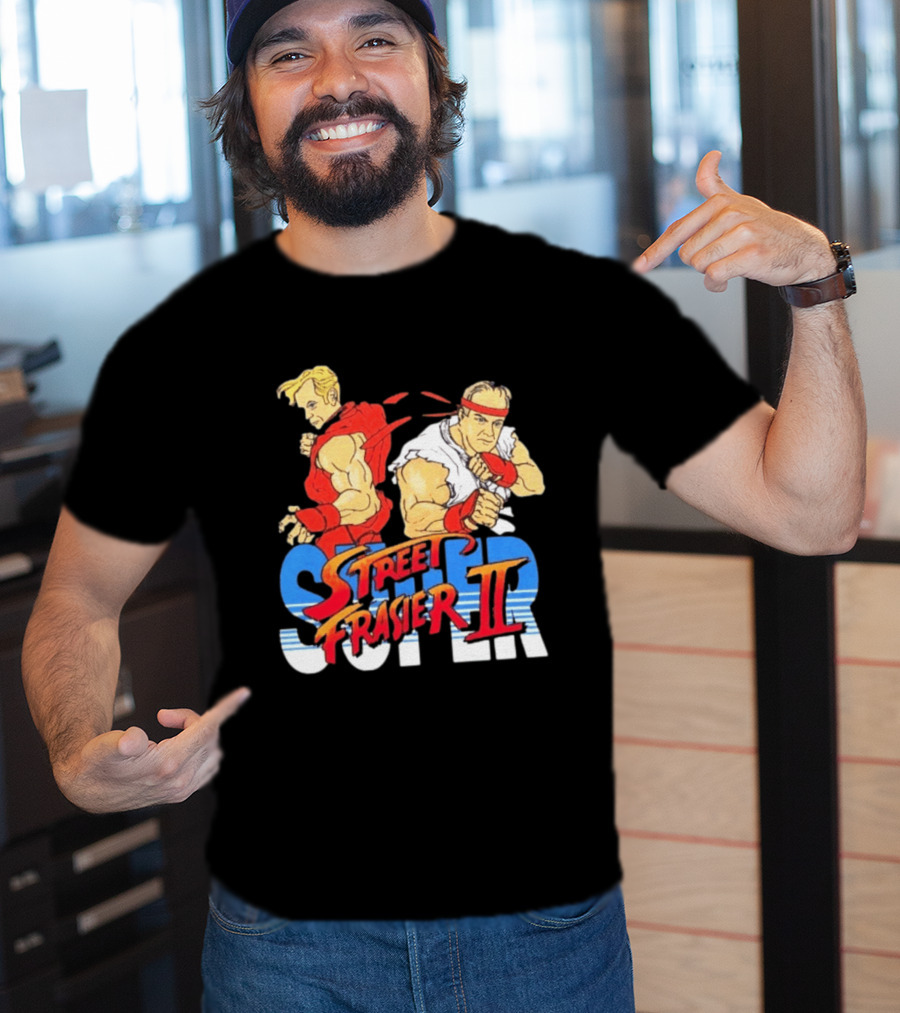 Supper Street Frasier II Retro Fighter T-Shirt