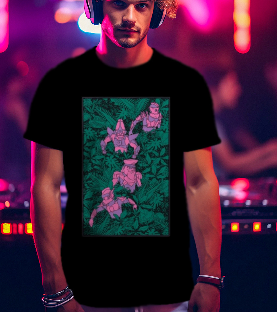 Twrp Store Rainforest Zip Up Robot Jungle Adventure T-Shirt