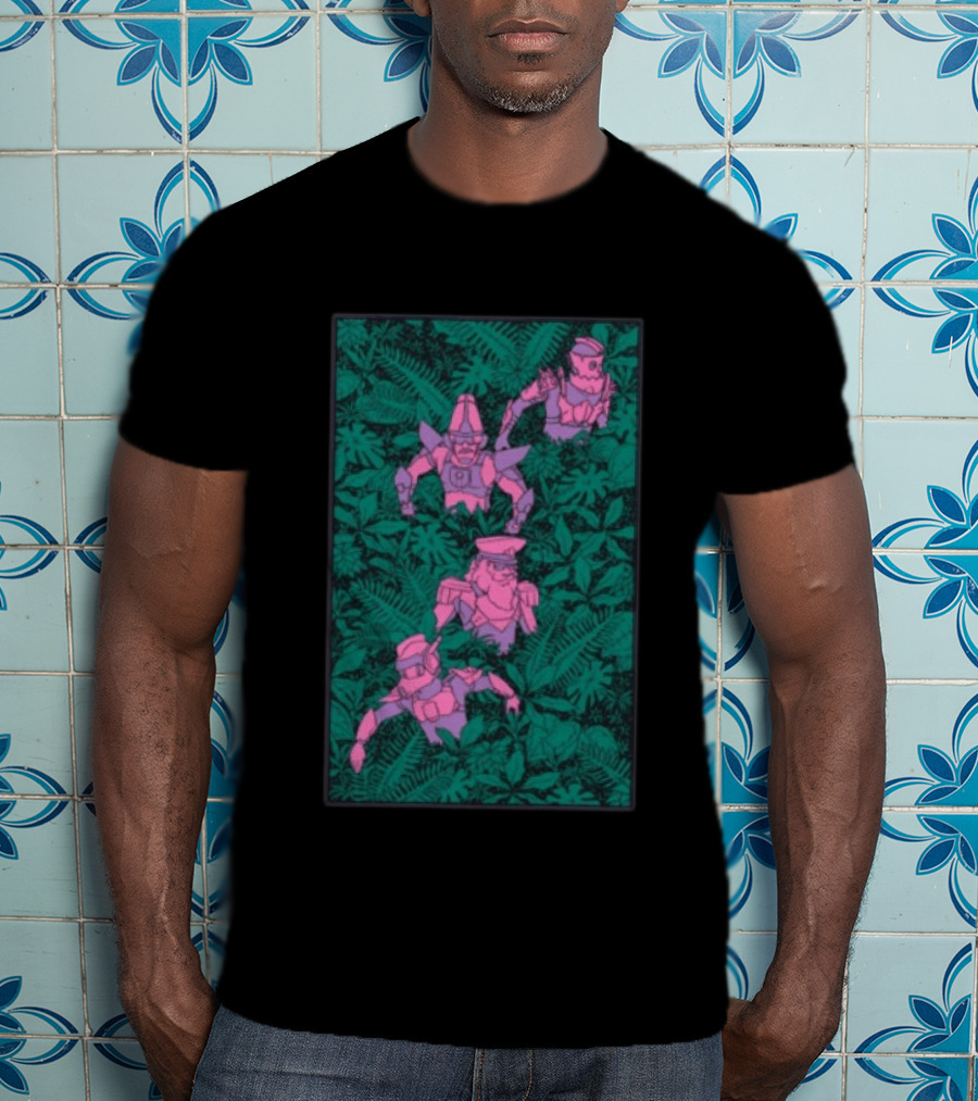Twrp Store Rainforest Zip Up Robot Jungle Adventure T-Shirt