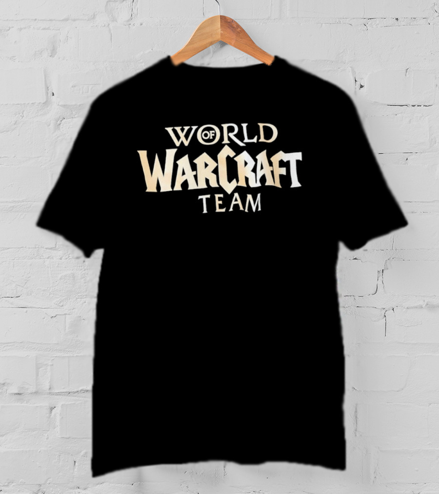 World Of Warcraft Team WoW Blizzard Entertainment Gaming Fan T-Shirt