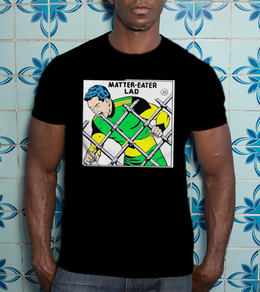 Matter Eater Lad DC Comics Retro Comic Book Panel T-Shirt