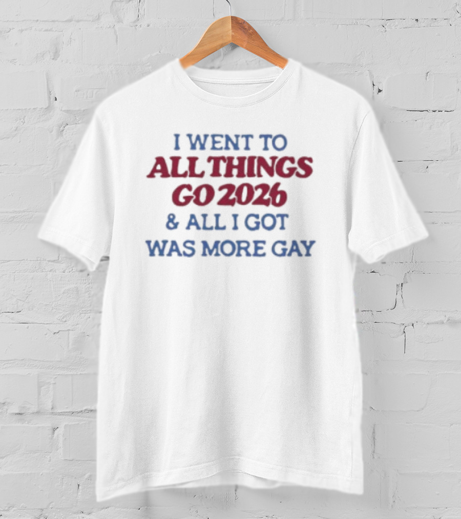 I Went To All Things Go 2023 And All I Got Was More Gay T-Shirt