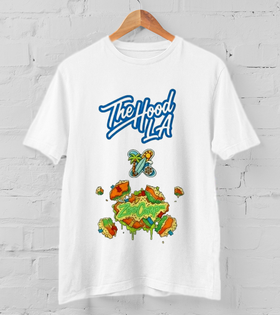 The Hood LA Dodgers Zoocorp Tropical Vibes T-Shirt