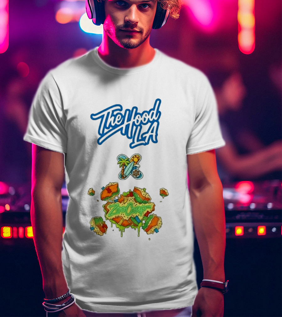The Hood LA Dodgers Zoocorp Tropical Vibes T-Shirt
