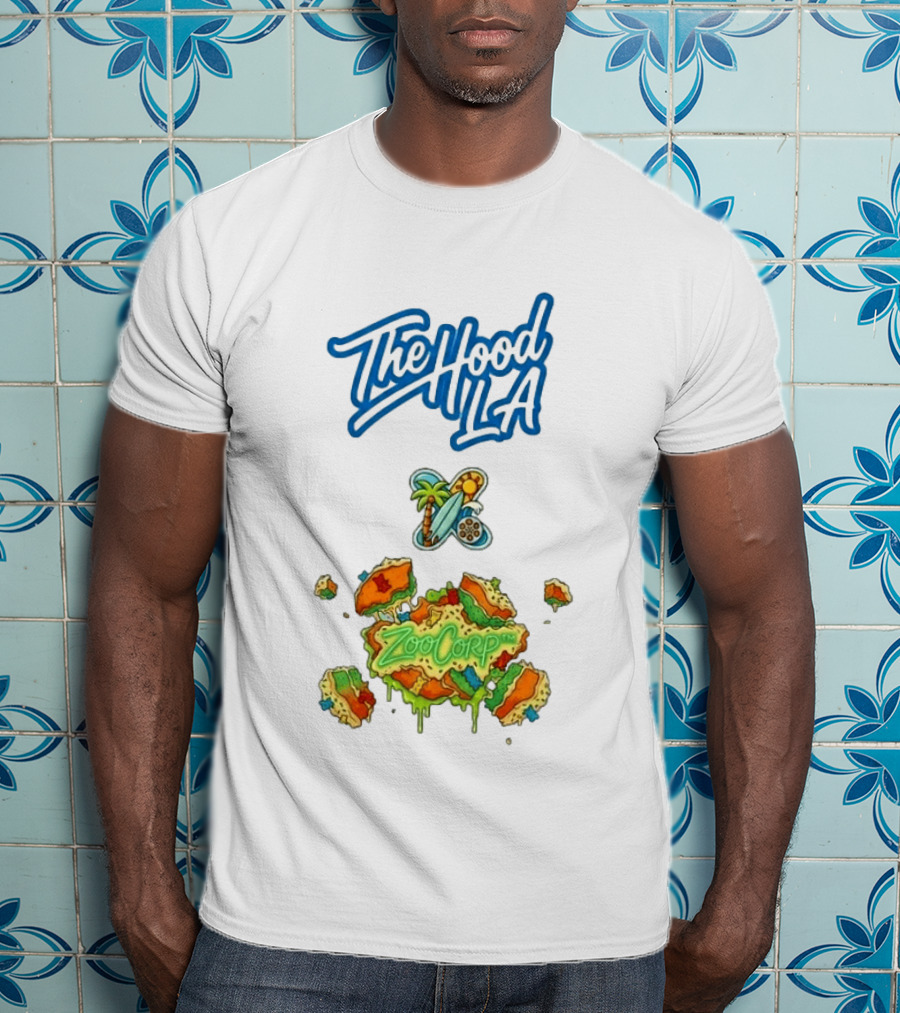 The Hood LA Dodgers Zoocorp Tropical Vibes T-Shirt