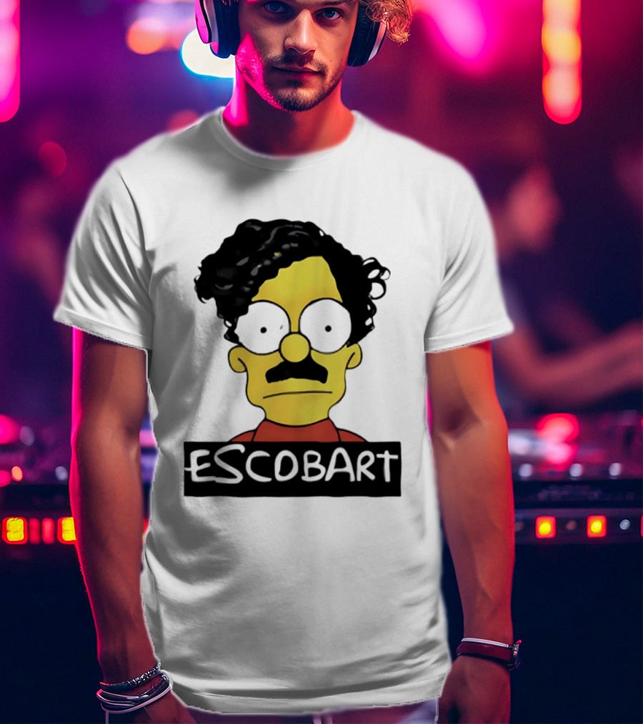 Ned Flanders Escobart Simpsons Mashup T-Shirt