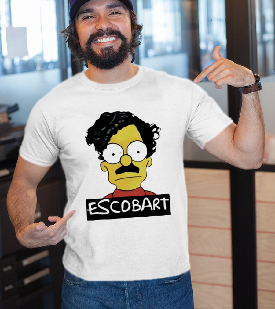 Ned Flanders Escobart Simpsons Mashup T-Shirt