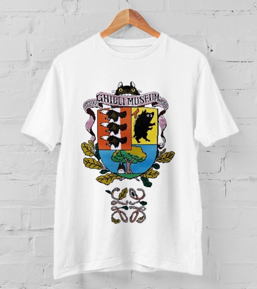 Ghibli Museum Mitaka Crest Totoro T-Shirt