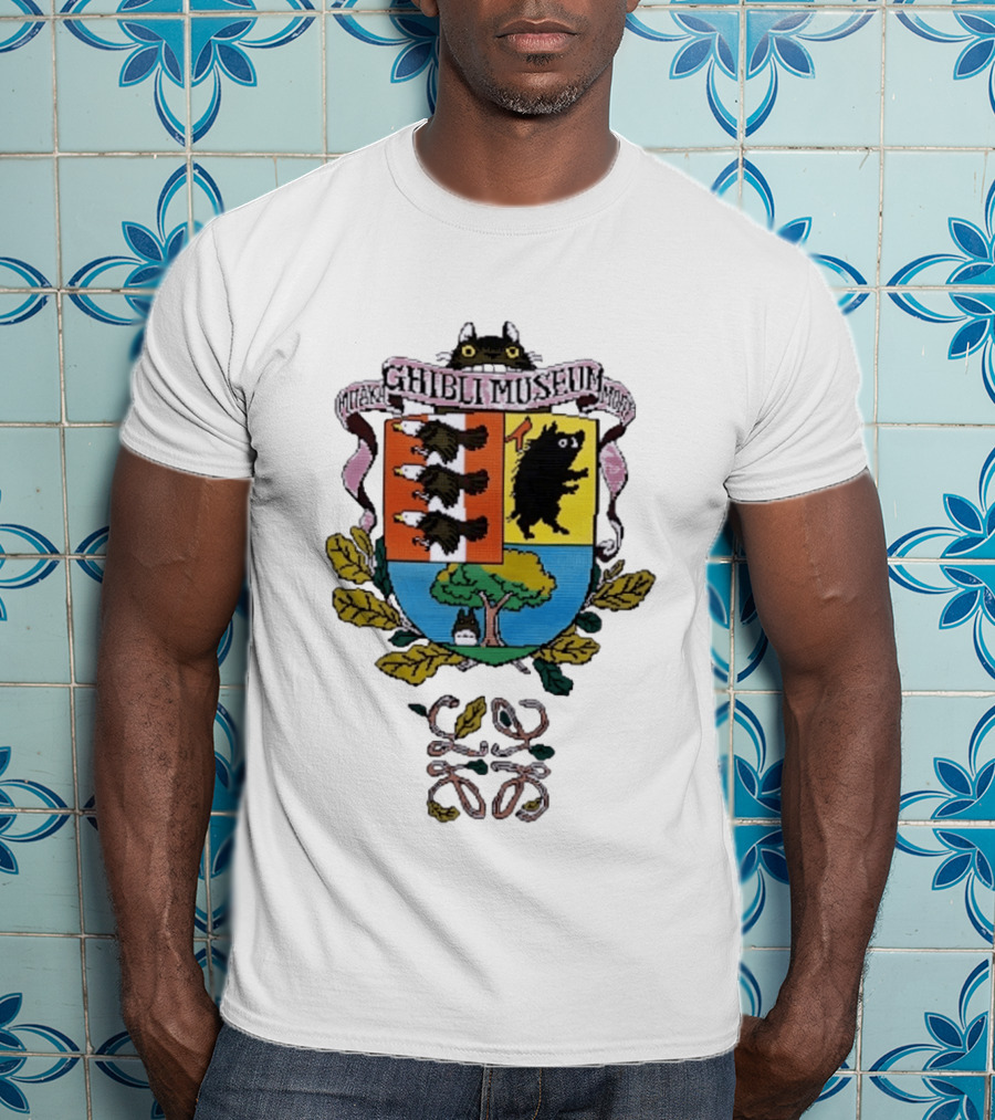 Ghibli Museum Mitaka Crest Totoro T-Shirt