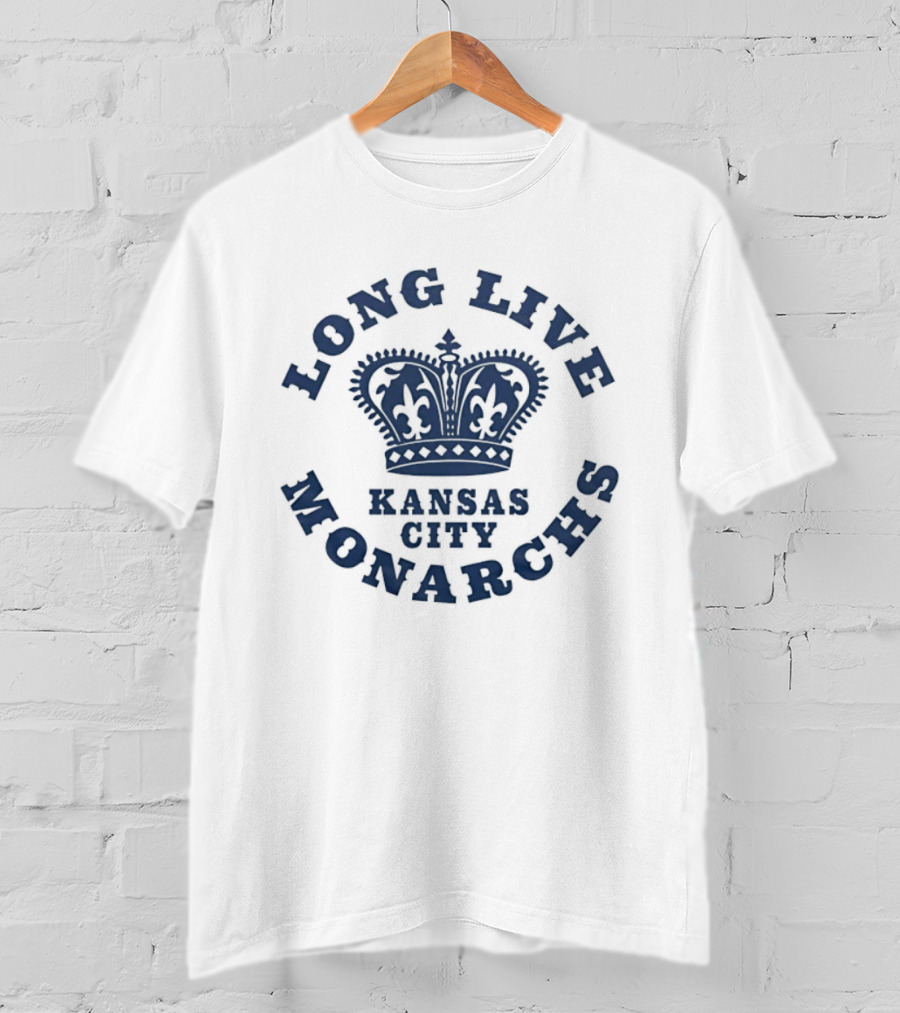 Long Live Kansas City Monarchs Negro Leagues Crown T-Shirt