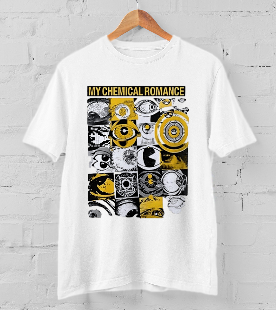 My Chemical Romance San Diego The Black Parade 2026 Petco Park Eye Collage T-Shirt