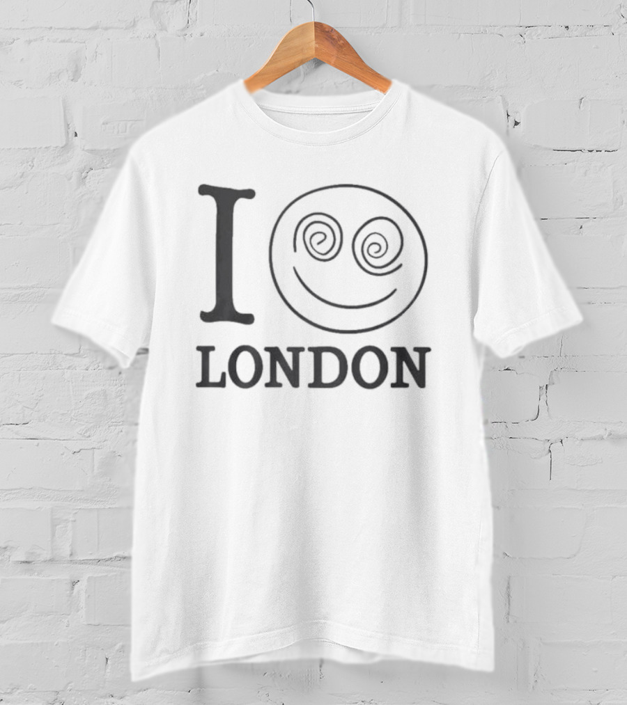 I Love London Whimsical Smile Icon 2026 T-Shirt