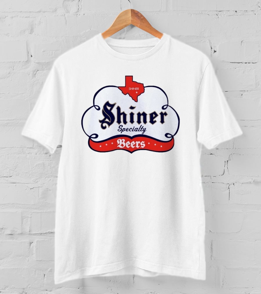 Shiner Specialty Beers Texas Map T-Shirt