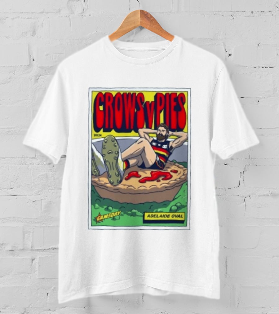 Crows V Pies Adelaide Oval Gameday 20/24 T-Shirt