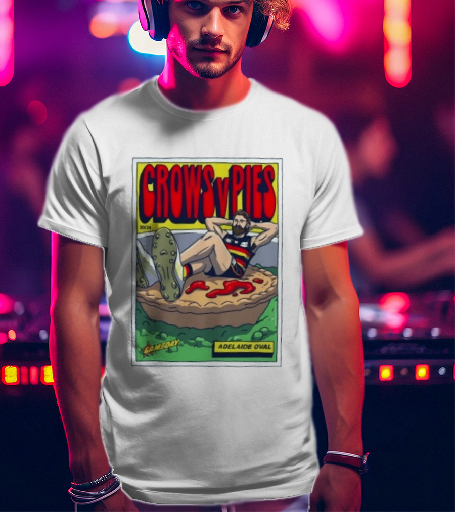Crows V Pies Adelaide Oval Gameday 20/24 T-Shirt
