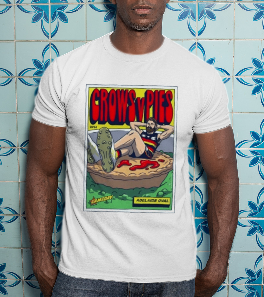Crows V Pies Adelaide Oval Gameday 20/24 T-Shirt