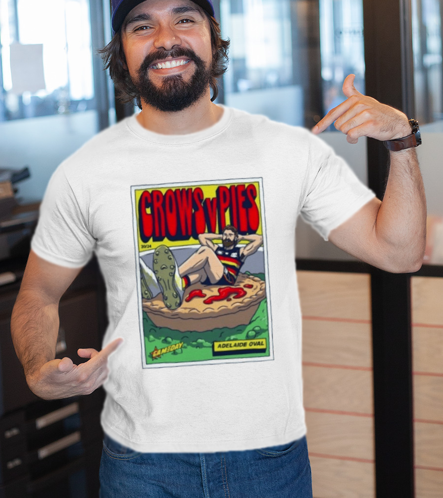 Crows V Pies Adelaide Oval Gameday 20/24 T-Shirt