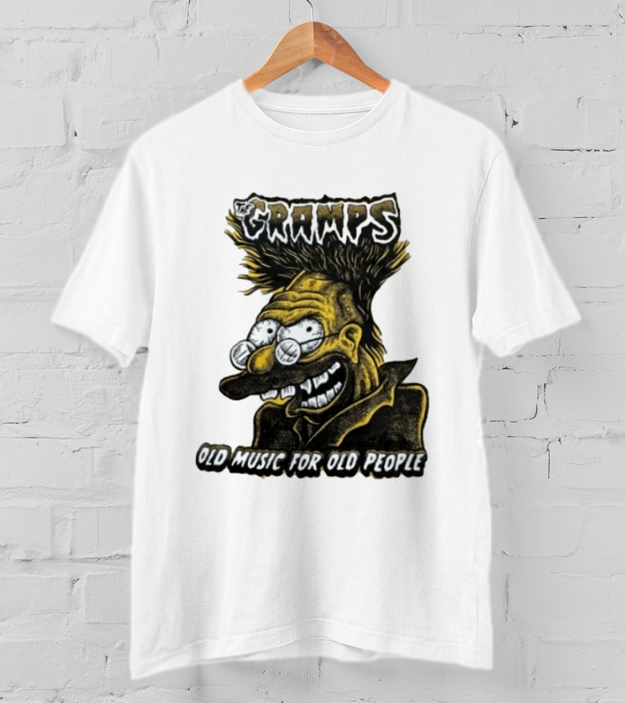 The Gramps Old Music For Old People Simpsons T-Shirt