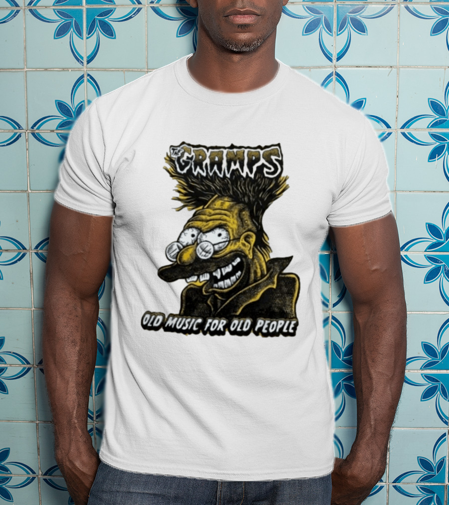 The Gramps Old Music For Old People Simpsons T-Shirt