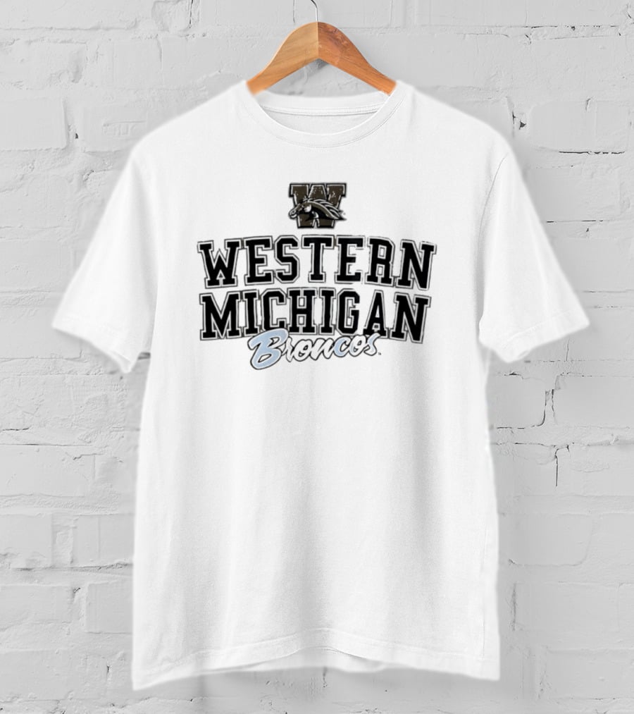 Western Michigan Broncos WMU NCAA College Sports Team T-Shirt