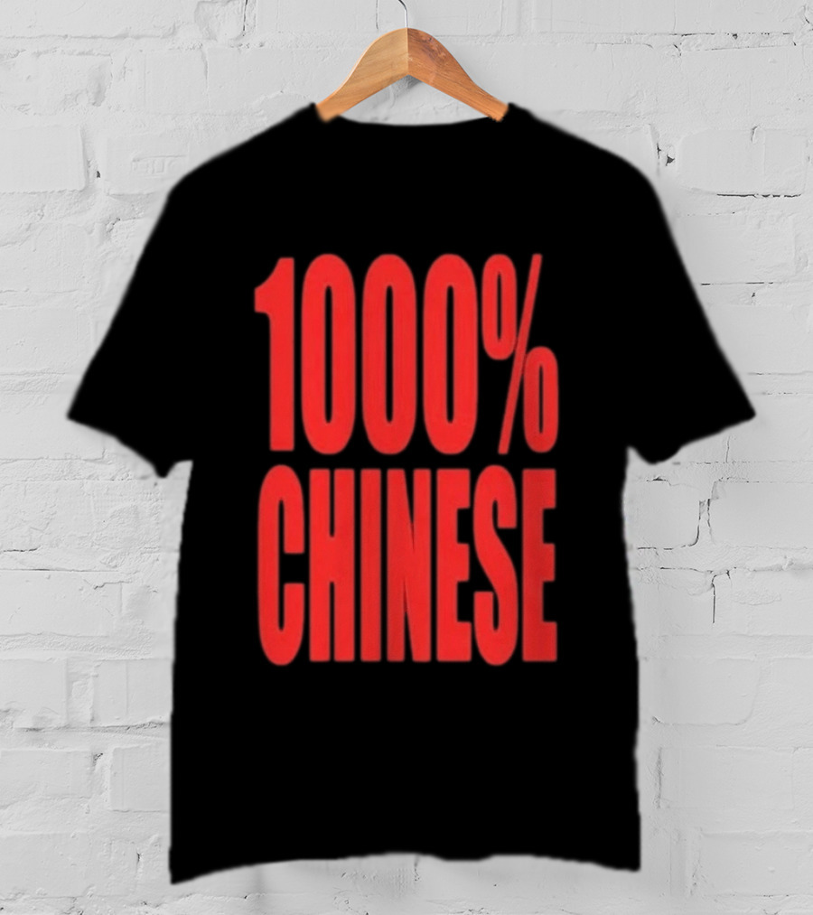 1000% Chinese Heritage Identity Culture T-Shirt