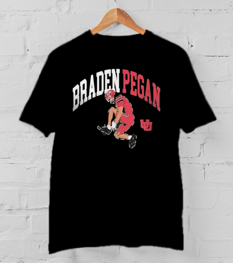 Braden Pegan Utah Utes Football Comic T-Shirt