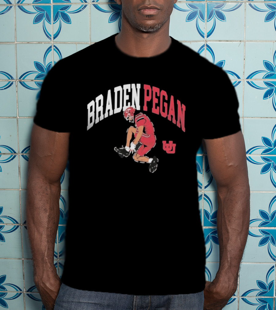 Braden Pegan Utah Utes Football Comic T-Shirt