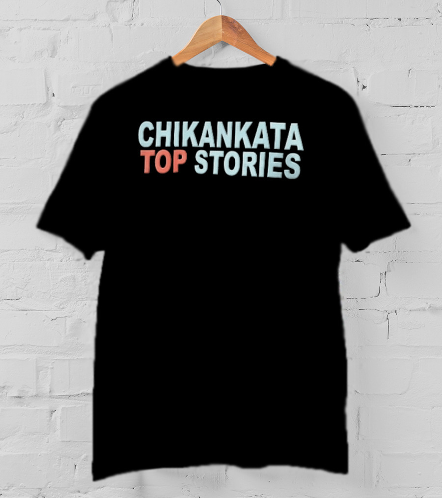 Chikankata Top Stories Two Color Vertical T-Shirt