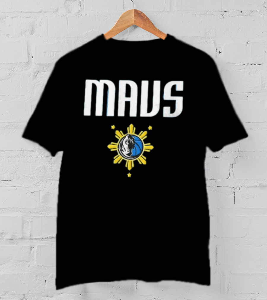 Mavs Horse Head Basketball Philippine Sun Stars Dallas Mavericks NBA T-Shirt