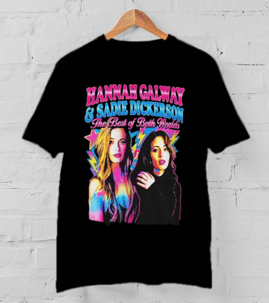 Hannah Galway Sadie Dickerson The Best Of Both Worlds Vibrant Pop T-Shirt