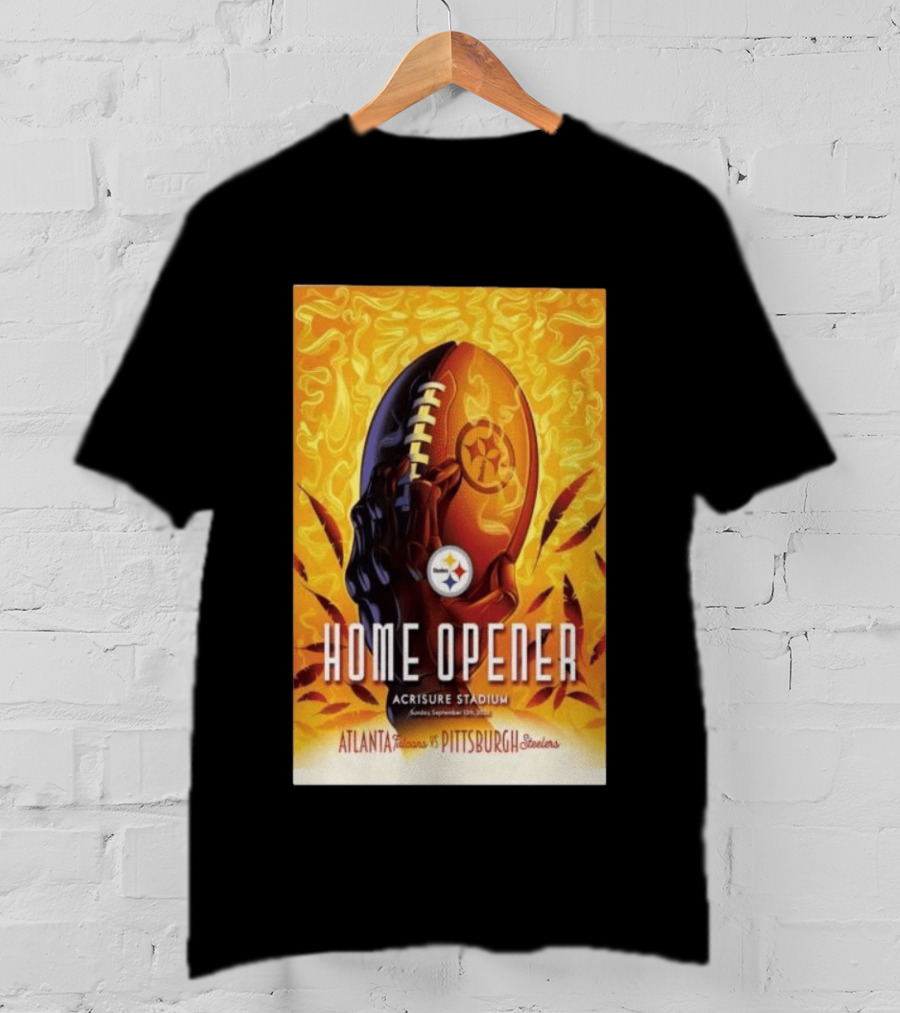 Atlanta Falcons Vs Pittsburgh Steelers Home Opener Acrisure Stadium September 13 2026 T-Shirt