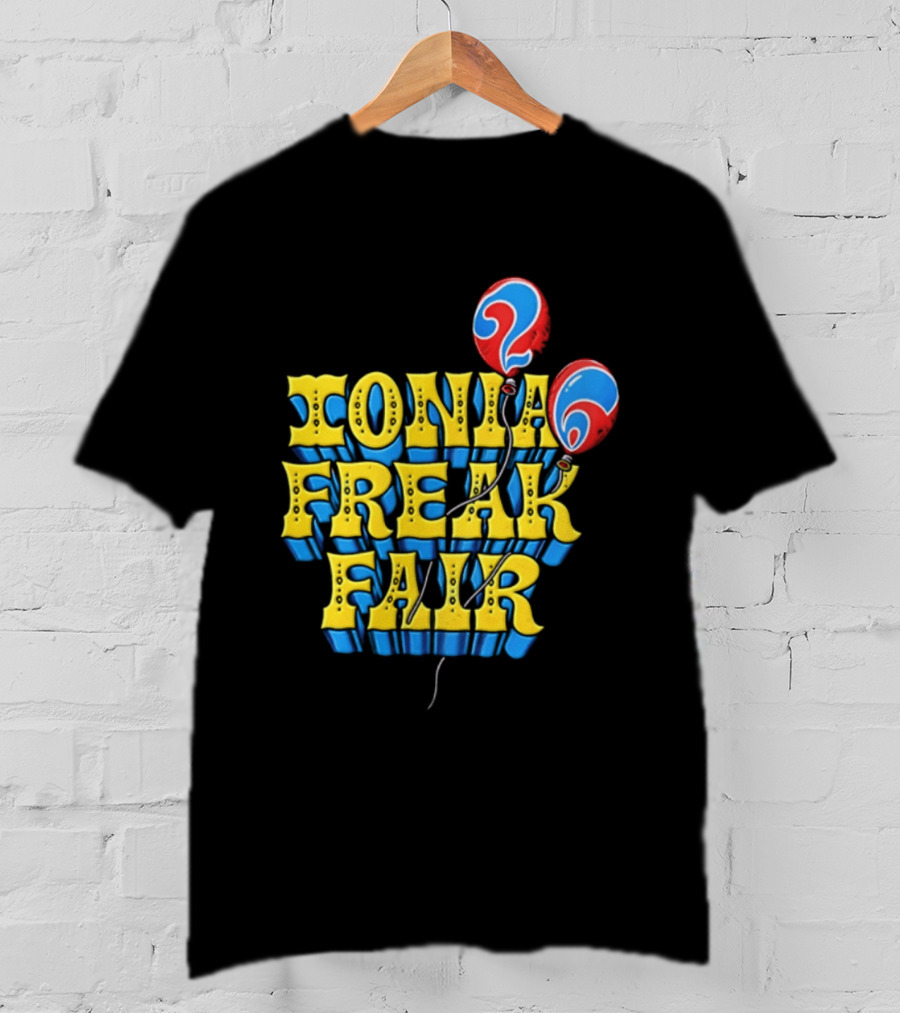 Billy Strings Ionia Freak Fair Music Festival Balloons 2024 T-Shirt