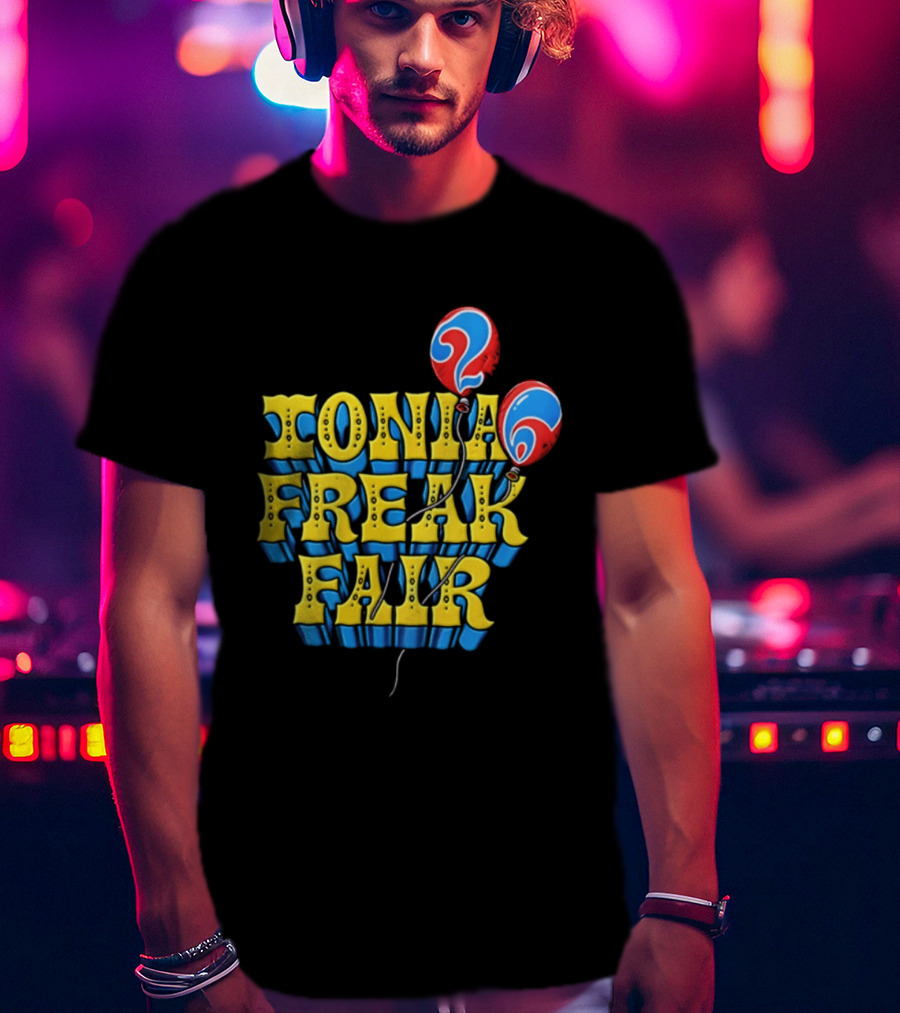 Billy Strings Ionia Freak Fair Music Festival Balloons 2024 T-Shirt