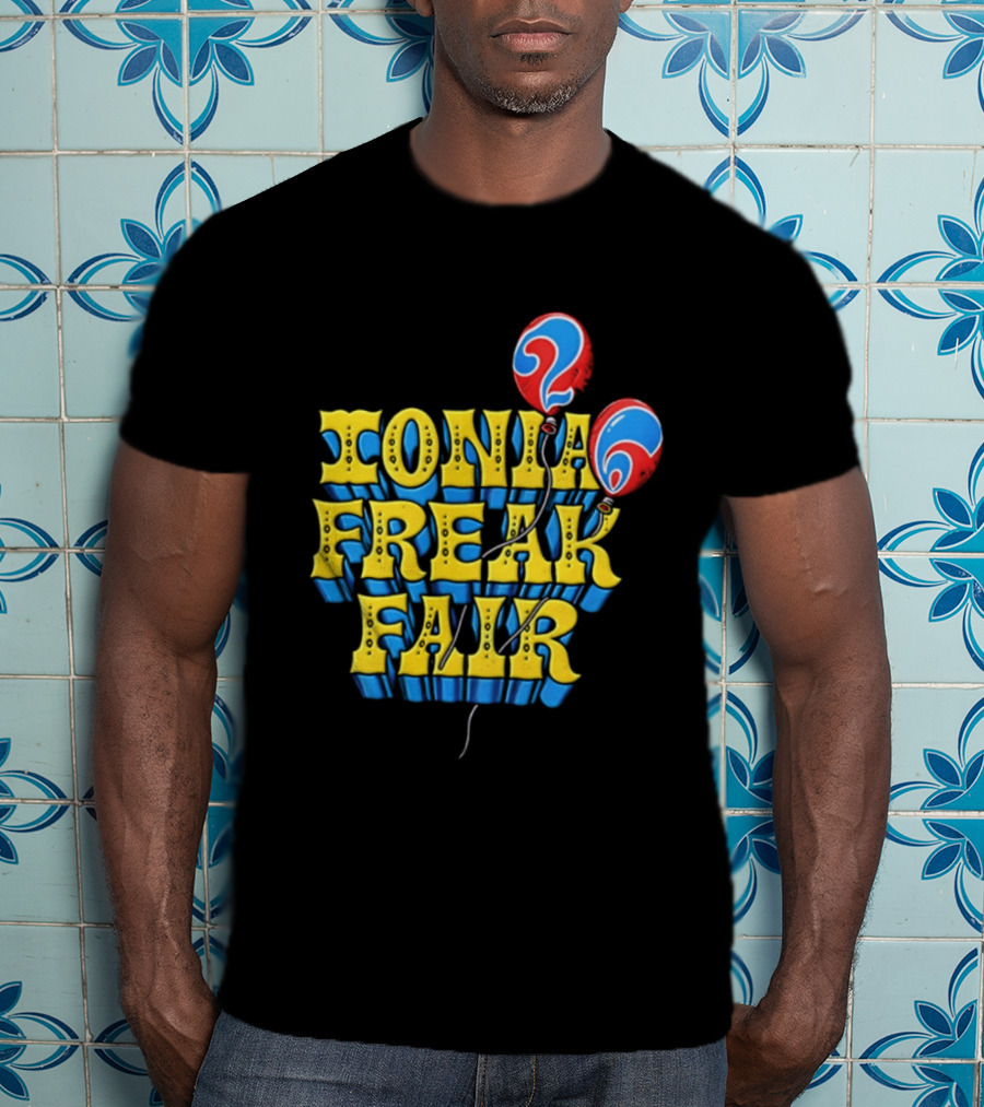 Billy Strings Ionia Freak Fair Music Festival Balloons 2024 T-Shirt