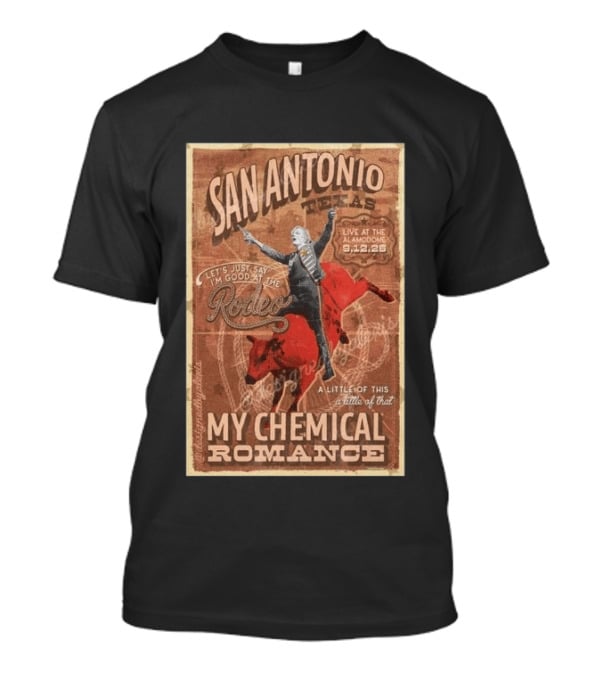 My Chemical Romance San Antonio Texas Alamodome 2026 Rodeo T-Shirt