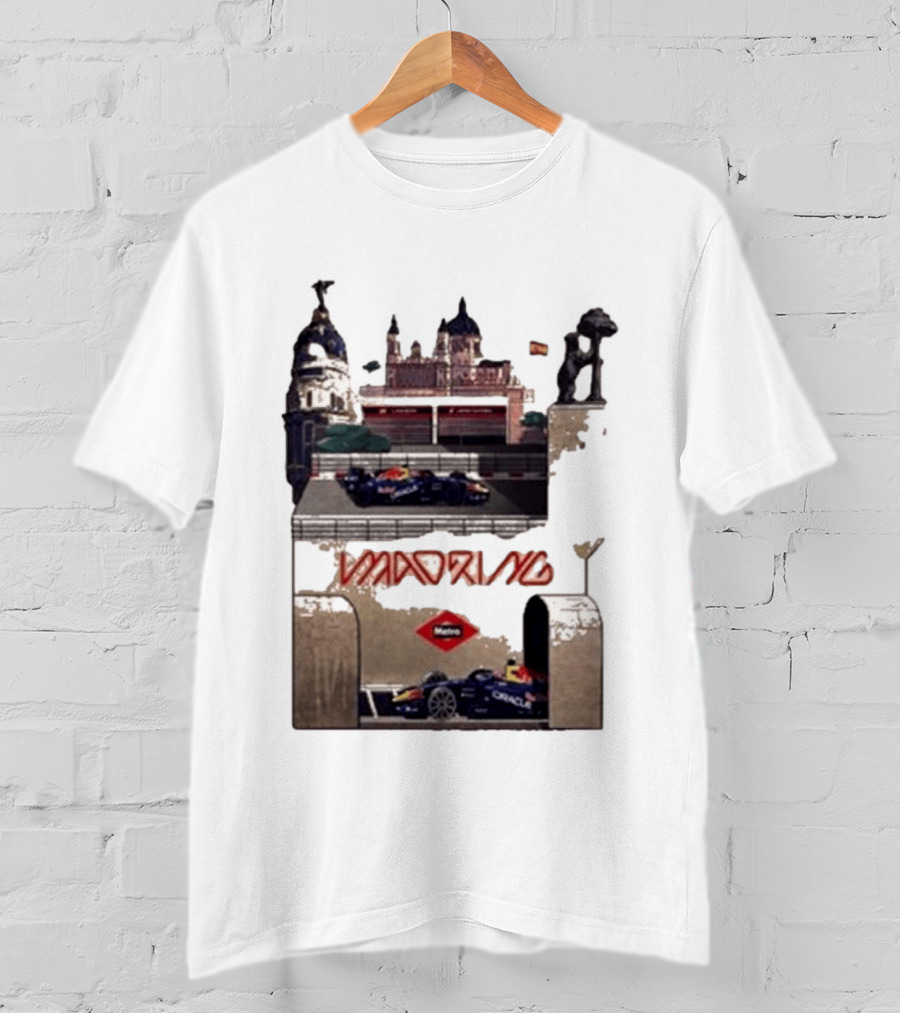 Madrid Madring Metro Formula 1 Spanish Grand Prix 2026 Red Bull Racing T-Shirt