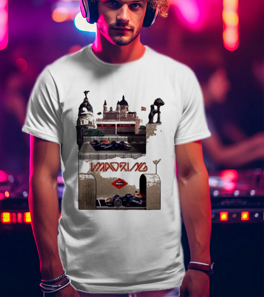 Madrid Madring Metro Formula 1 Spanish Grand Prix 2026 Red Bull Racing T-Shirt