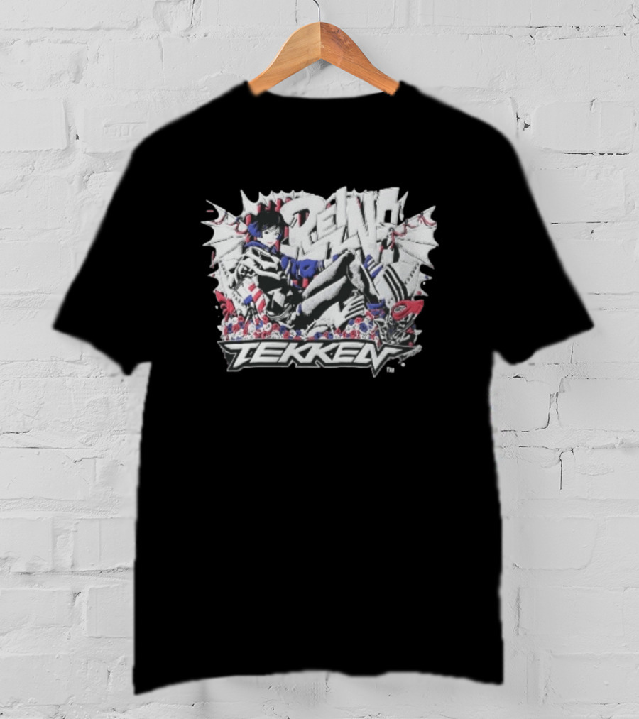 Tekken Reina Anime Style Among Roses T-Shirt