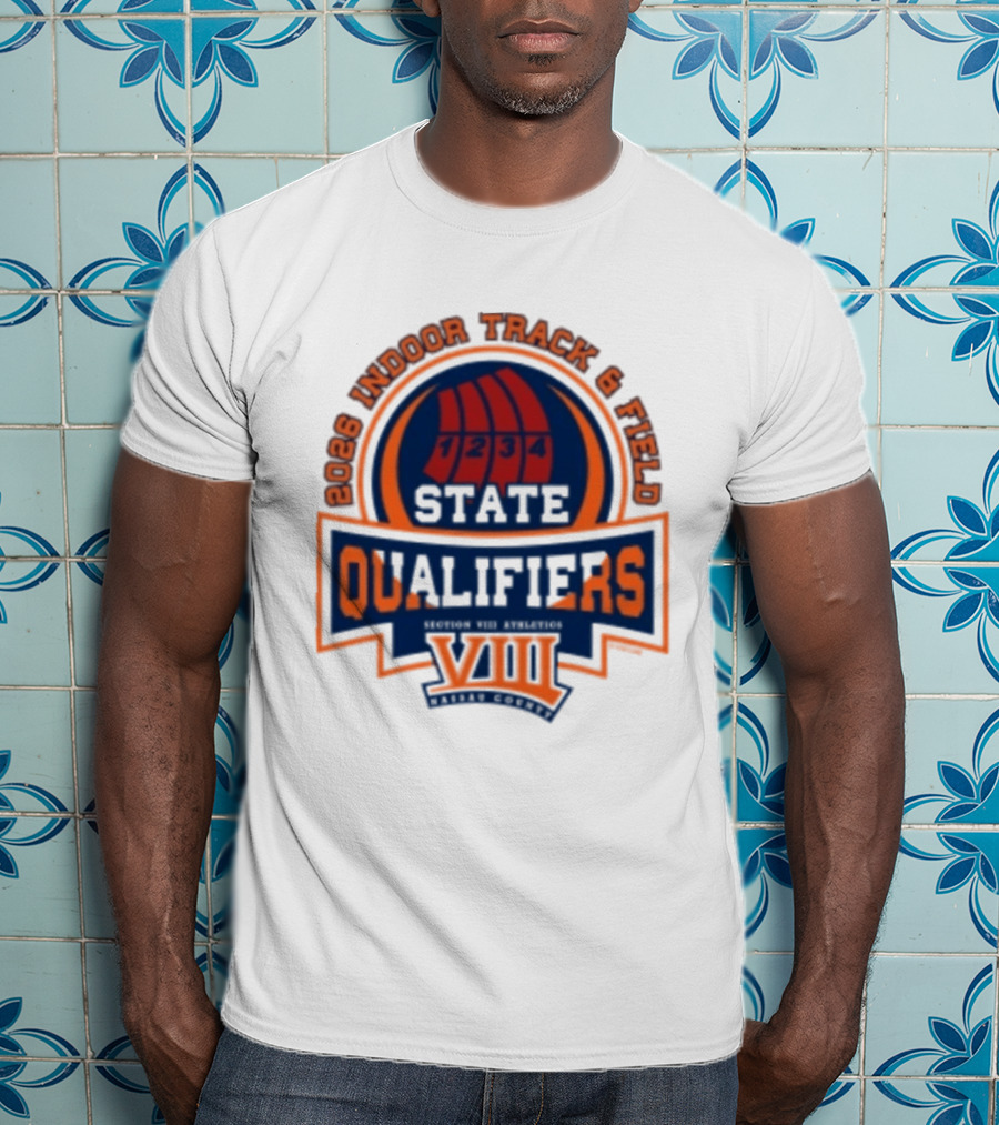 NYSPHSAA 2026 Indoor Track And Field State Qualifiers Section VIII T-Shirt
