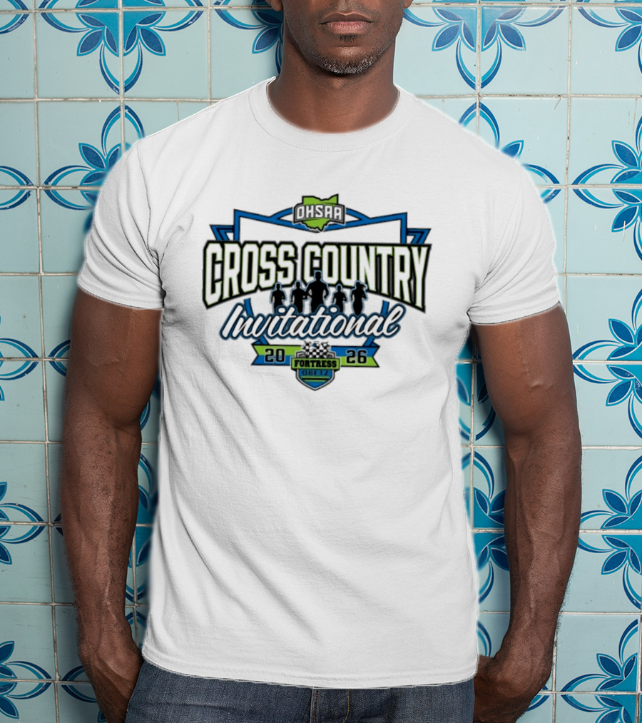 OHSAA Cross Country Invitational 2026 Fortress Obetz T-Shirt
