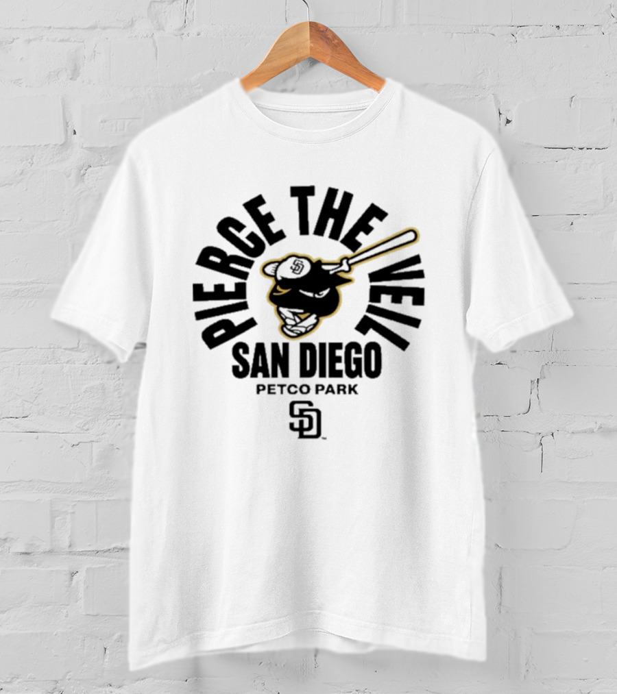 Pierce The Veil San Diego Petco Park Padres Event September 12 2026 T-Shirt