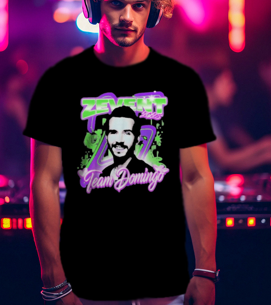 Zevent 2025 Team Domingo Event Highlights And Celebrations T-Shirt